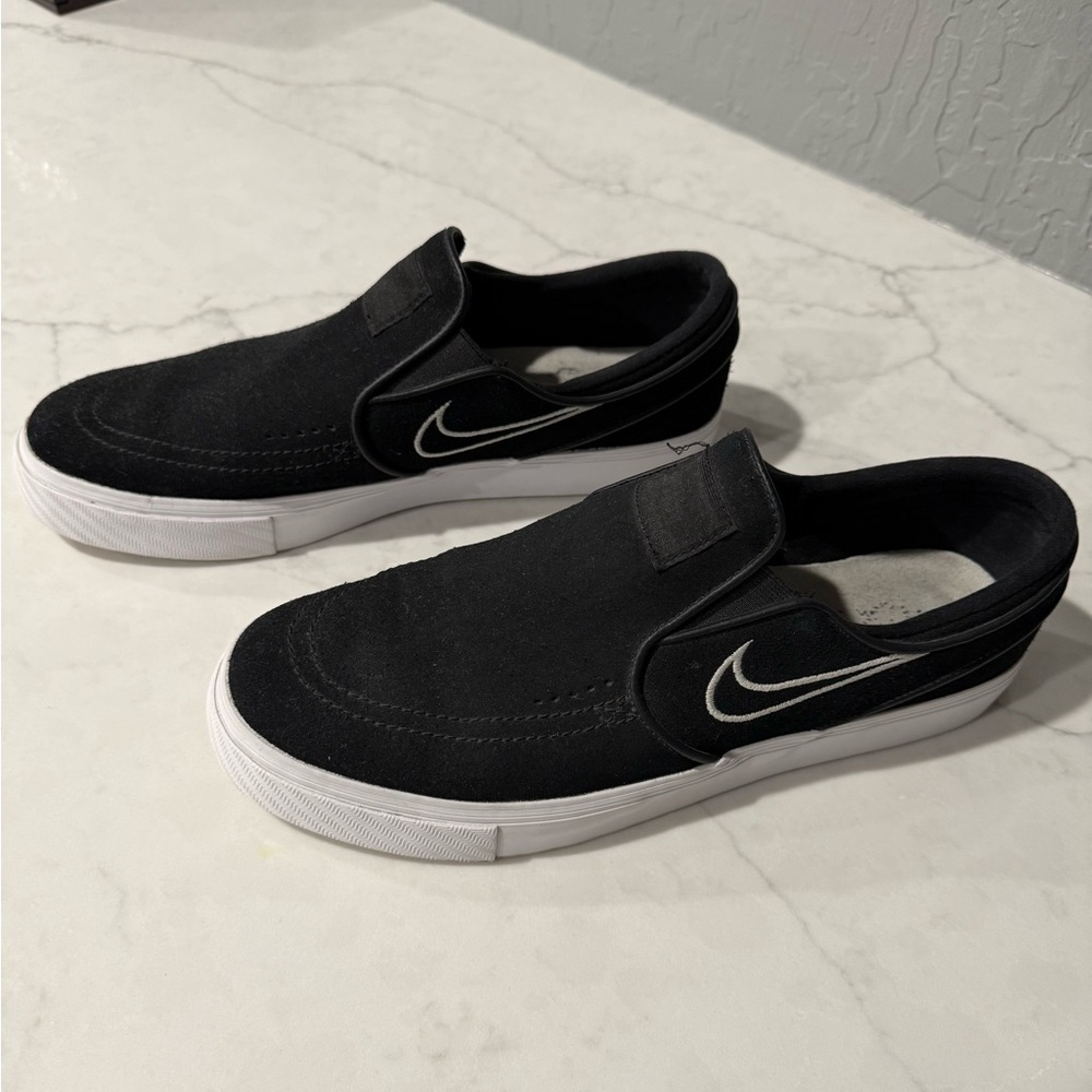Nike Stefan Janoski Black Slip-On Men's Shoes